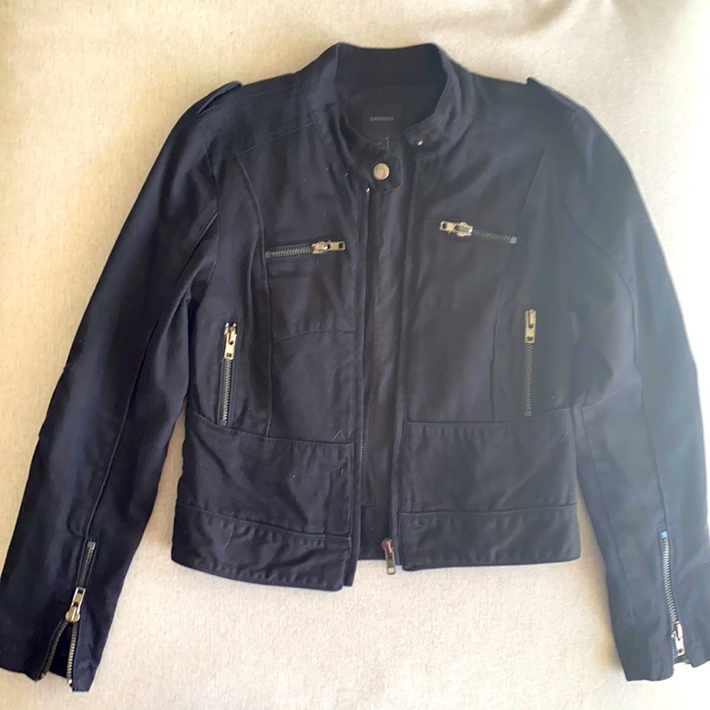 Moto jacket Express black